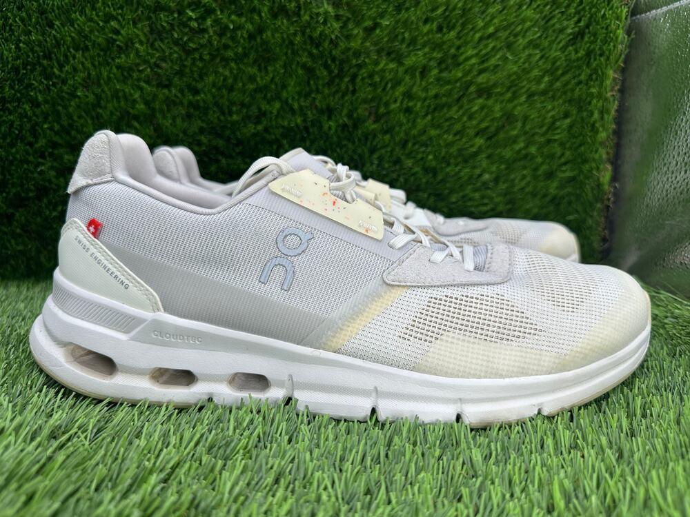 On Running Cloudrift 87.98116 Athletic Sneaker Womens 10 White Mesh Training Gym